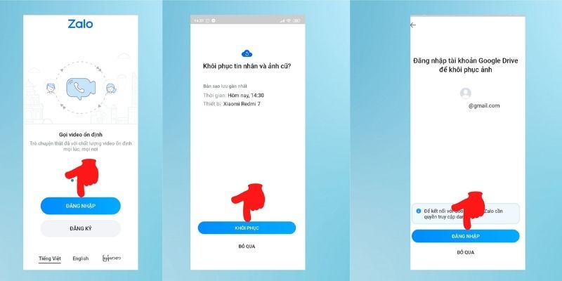 Cách sao lưu tin nhắn Zalo từ máy này sang máy khác trên smartphone từng bước
